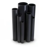 مواسير UPVC ضغط اسمي 10 بار قطر خارجي 225 مم سمك 10.8 مم لون اسود
