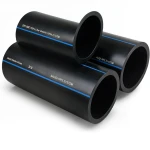 مواسير HDPE السعودي PE 80 ضغط 5 بار قطر خارجي 180 مم سمك 6.9 مم لون اسود | مصنع أنظمة الانابيب السعودي (SPS)