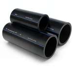 SPS HDPE Pipes PE 80 Pressure 8 Bar 250 mm OD Thickness 14.8 mm Black | Saudi Pipes Systems (SPS)