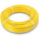 HDPE Pipes PE 80 Pressure 8 Bar Outside Diameter 63 mm Thickness 5.8 mm Yellow