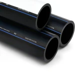 SPS HDPE Pipes PE 80 Pressure 12.5 Bar Outside Diameter 250 mm Thickness 22.7 mm Black | Saudi Pipes Systems (SPS)