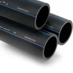 SPS HDPE Pipe PE 80 Pressure 8 Bar Outside Diameter 180 mm Thickness 10.7 mm Black | Saudi Pipes Systems (SPS)