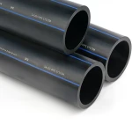 SPS HDPE Pipes PE 80 Pressure 5 Bar Outside Diameter 280 mm Thickness 10.7 mm Black | Saudi Pipes Systems (SPS)