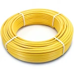 HDPE Pipes PE 100 Pressure 10 Bar 75 mm OD 6.8 mm Thickness Yellow