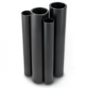 مواسير HDPE PE 80 ضغط 3.2 بار قطر خارجي 800 مم سمك 19.6 مم لون اسود