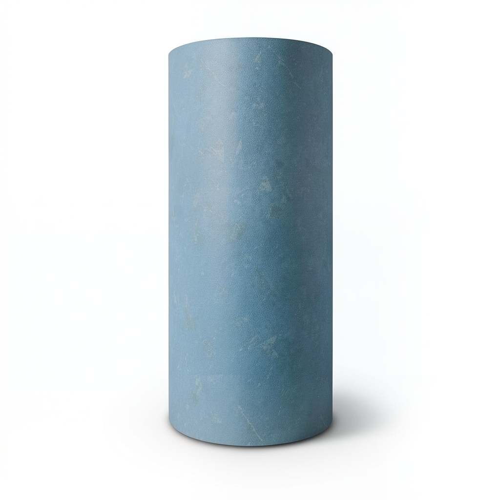 Italian Wall Covering 10m x 0.73m Blue with Gray, Model 25063