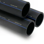 SPS HDPE Pipes PE 80 Pressure 5 Bar Outside Diameter 315 mm Thickness 12.1 mm Black | Saudi Pipes Systems (SPS)