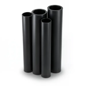 مواسير HDPE PE 80 ضغط 3.2 بار قطر خارجي 1000 مم سمك 24.5 مم لون أسود