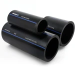 SPS HDPE Pipes PE 80 Pressure 8 Bar Outside Diameter 315 mm Thickness 18.7 mm Black | Saudi Pipes Systems (SPS)