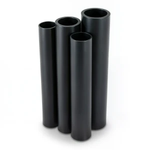 مواسير HDPE PE 80 ضغط 3.2 بار قطر 1400 مم سمك 34.3 مم لون اسود