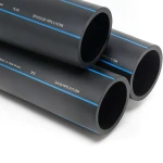 SPS HDPE Pipes PE 80 Pressure 5 Bar Outside Diameter 355 mm Thickness 13.6 mm Black | Saudi Pipes Systems (SPS)
