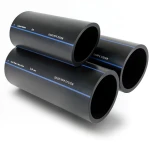 مواسير HDPE PE 80 ضغط 5 بار قطر خارجي 250 مم سمك 9.6 مم لون أسود | مصنع أنظمة الانابيب السعودي (SPS)