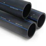 SPS HDPE Pipes PE 80 Pressure 8 Bar 250 mm OD Thickness 14.8 mm Black | Saudi Pipes Systems (SPS)