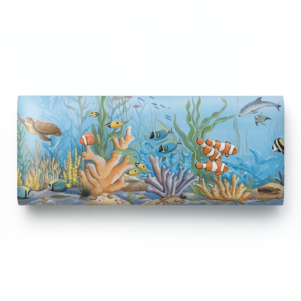Youth and Children Wallpaper 10m x 0.53m Multicolor