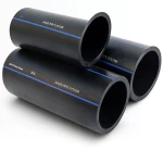 مواسير HDPE السعودي PE 80 ضغط 5 بار قطر خارجي 280 مم سمك 10.7 مم لون اسود | مصنع أنظمة الانابيب السعودي (SPS)