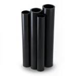 أنابيب HDPE الراجحي PE 80 ضغط 8 بار قطر 500 مم سمك 45.5 مم لون أسود
