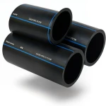 SPS HDPE Pipes PE 80 Pressure 5 Bar Outside Diameter 280 mm Thickness 10.7 mm Black | Saudi Pipes Systems (SPS)