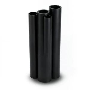 HDPE Pipe PE 80 Schedule 10 Bar 560 mm OD 50.9 mm Thickness Black