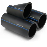 مواسير HDPE السعودي PE 80 ضغط 8 بار قطر خارجي 280 مم سمك 16.6 مم لون اسود | مصنع أنظمة الانابيب السعودي (SPS)