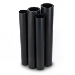 HDPE Pipes PE 100 Pressure 10 Bar 630 mm OD 57.3 mm Thickness Black