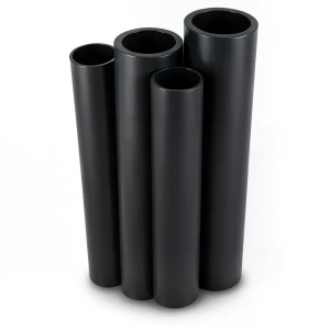Al-Rajhi HDPE Pipes PE 80 Pressure 8 Bar Diameter 630 mm Thickness 57.3 mm Black