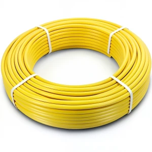 HDPE Pipes PE 80 Pressure 8 Bar Outside Diameter 75 mm Thickness 6.8 mm Yellow