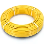 Al-Rajhi HDPE Pipes PE 100 Pressure 10 Bar Outside Diameter 90 mm Thickness 8.2 mm Yellow