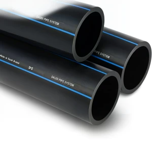 SPS HDPE Pipes PE 80 Pressure 8 Bar Outside Diameter 315 mm Thickness 18.7 mm Black | Saudi Pipes Systems (SPS)
