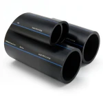 أنابيب SPS HDPE السعودي PE 80 ضغط 5 بار قطر خارجي 355 مم سمك 13.6 مم لون أسود | مصنع أنظمة الانابيب السعودي (SPS)