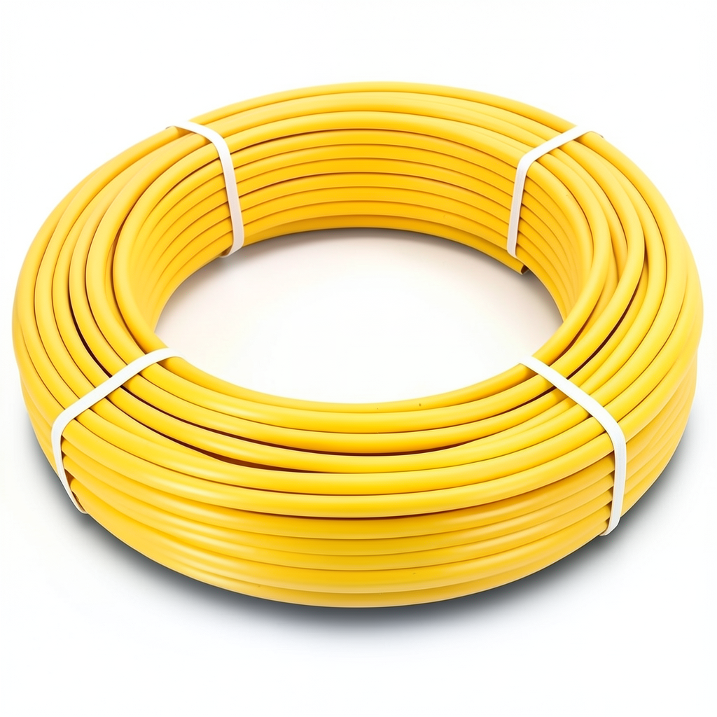 HDPE Pipes PE 100 Pressure 10 Bar 110 mm Diameter 10 mm Thickness Yellow