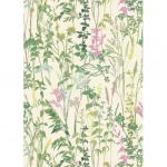 Leaf patterned wallpaper, multicolor, length 10 m, width 0.53 m, model 1025805 