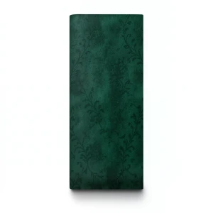 Italian Wallpaper Patterned Design 10 m x 0.70 m Dark Green