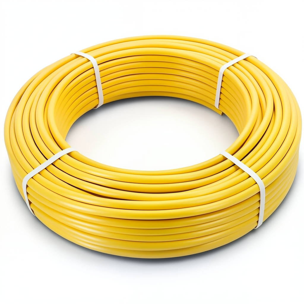 Al-Rajhi HDPE Pipes PE 100 Pressure 10 Bar OD 125 mm Thickness 11.4 mm Yellow
