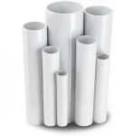 مواسير UPVC جدول 80 مقاس ¾ إنش سمك 3.9 مم لون أبيض