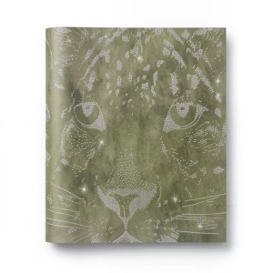 Patterned Wallpaper 10 m x 0.70 m Olive Beige, Model 13061