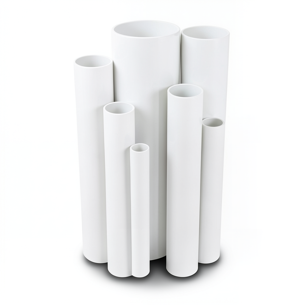 UPVC Pipes 2.5 Bar Pressure 250 mm Diameter 2.0 mm Thickness White