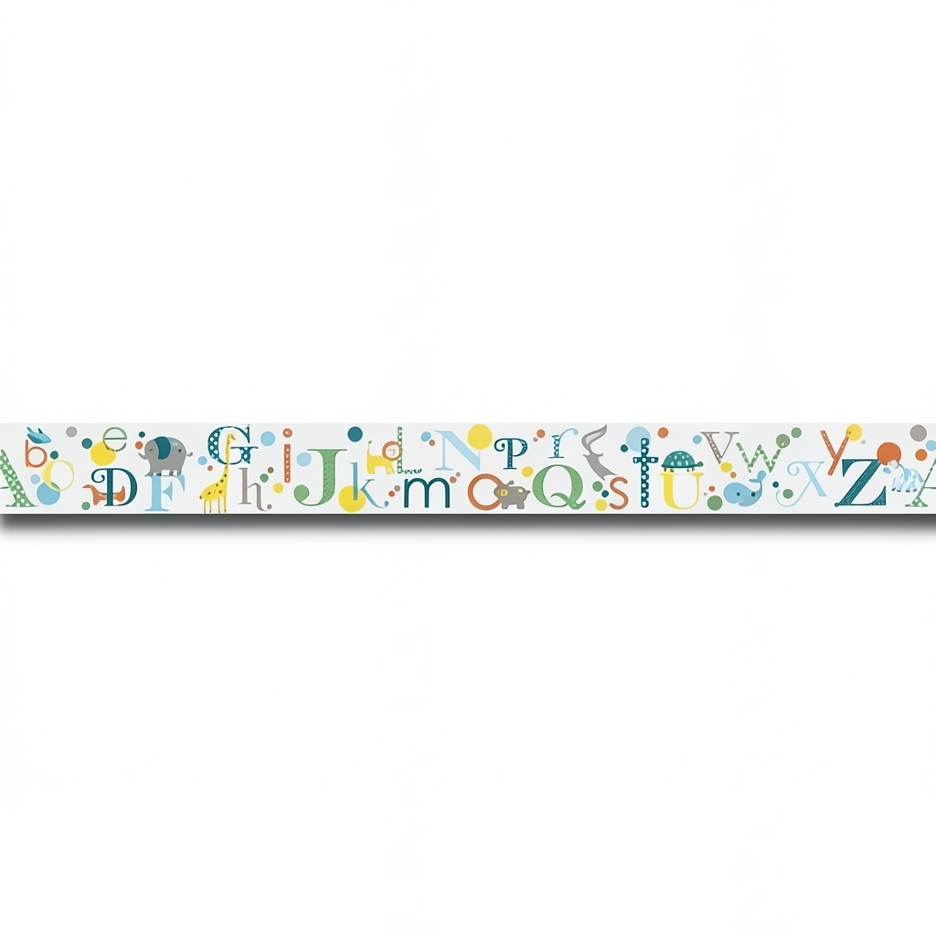 Youth and Children Wallpaper 10m x 0.53m Multicolor, Model GK9025BD