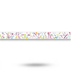 Youth and Children Wall Decoration 10m x 0.53m Multicolor