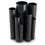 UPVC Pipes Nominal Pressure 4 Bar Outside Diameter 280 mm Thickness 5.5 mm Black