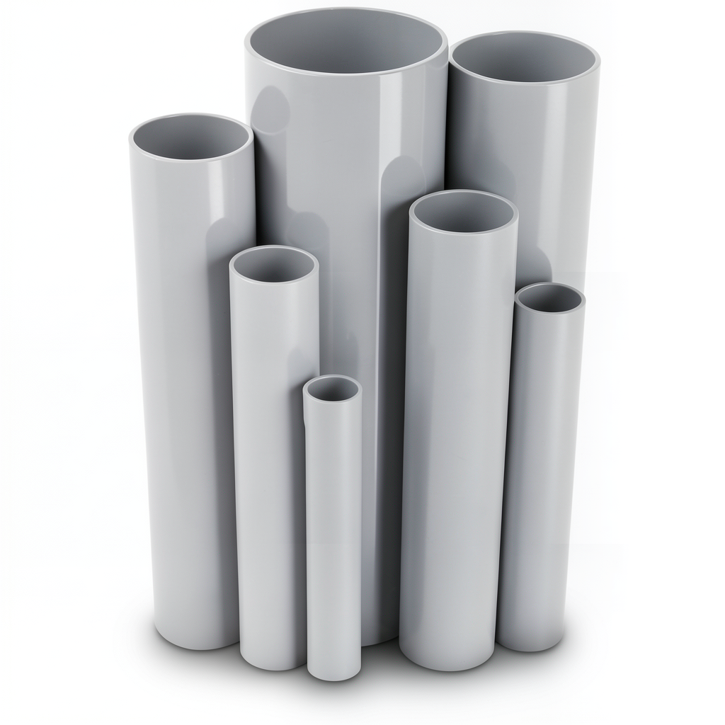 UPVC Pipes Schedule 40 Size ¾ inch Thickness 2.9 mm Gray Color