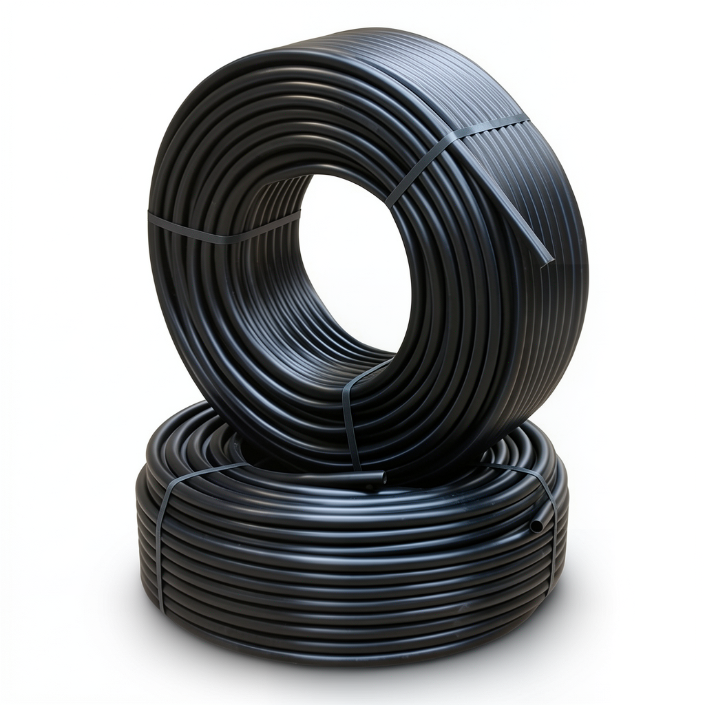 Al-Rajhi HDPE Pipes PE 100 Pressure 10 Bar Outside Diameter 110 mm Thickness 10 mm Black