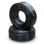 Al-Rajhi HDPE Pipes PE 100 Pressure 10 Bar Outside Diameter 110 mm Thickness 10 mm Black