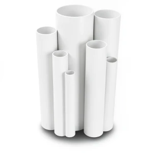 مواسير UPVC جدول 80 مقاس 1 إنش سمك 4.6 مم لون أبيض