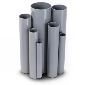 UPVC Pipes Pressure 2.5 Bar Outside Diameter 280 mm Thickness 2.3 mm Gray