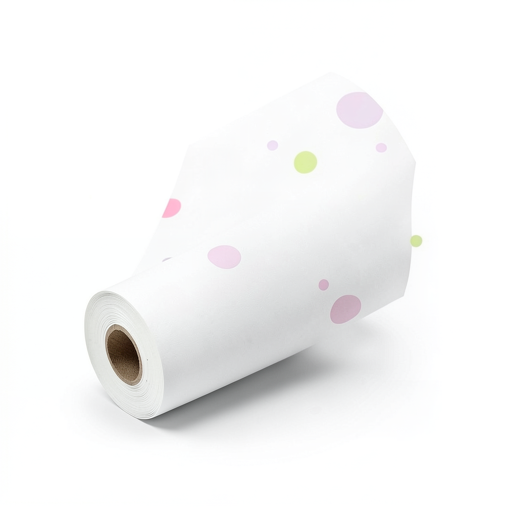 Youth and Children Wallpaper 10m x 0.53m White Color, Model KS2432