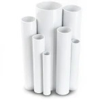 مواسير UPVC ضغط 2.5 بار قطر خارجي 250 مم سمك 2.0 مم لون أبيض