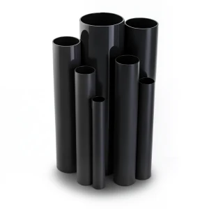 مواسير UPVC ضغط 2.5 بار قطر خارجي 280 مم سمك 2.3 مم لون اسود