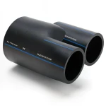 SPS HDPE Pipes PE 80 Pressure 5 Bar Outside Diameter 450 mm Thickness 17.2 mm Black | Saudi Pipes Systems (SPS)