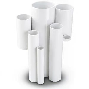 مواسير UPVC جدول 80 مقاس 2 إنش سمك 5.5 مم لون أبيض
