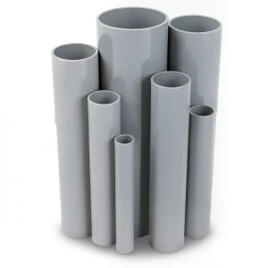 UPVC Pipes Nominal Pressure 4 Bar Outside Diameter 280 mm Thickness 5.5 mm Gray